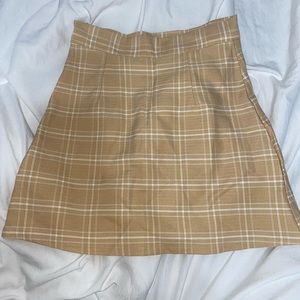 yellow SHEIN skirt